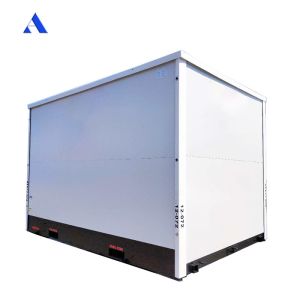 Galvanized 3m 4m 6m 20ft Flat Pack Mobile Storage Portable Foldable Self Storage