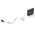 Black Faux Leather Personalised Sewing Tape Measure Soft Square Retractable OEM