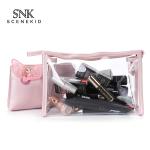 Portable Women Washing PVC Transparent Cosmetic Bag