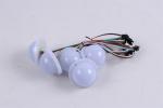 Outdoor Amusement LED Lamp 33mm 5050RGB 1W DC12V Decorative Cabochon Fairground