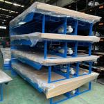 Stationary Industrial Loading Dock Leveler Hydraulic Anti Skid Security