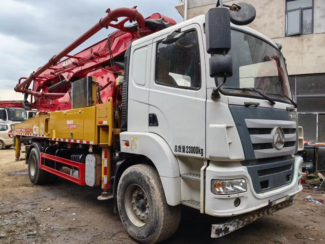 Produced in 2020 Truck Mounted Pump 37m Used Concrete Pump Truck Heavy Equipment Concrete Boom Pump