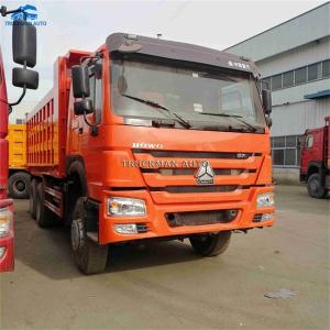 China Year 2014 Sinotruck Used Howo Dump Truck 375hp With Euro 3 Emission Standard factory