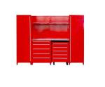 Garage Work Bench Tool Cabinet Trolley with Powder Coating Finish and Metal