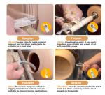 4PCS Mini Carbide Tipped Woodturning Tools DIY Woodworking