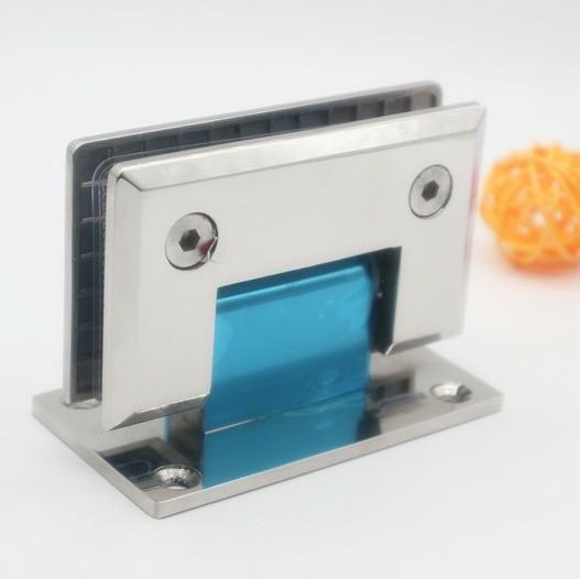 Square Bevel Stainless Steel Glass to Wall Shower Door Hinge for 800-1000MM Door