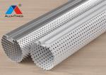 Round Pipe False Aluminium Baffle Ceiling With PVDF Coated