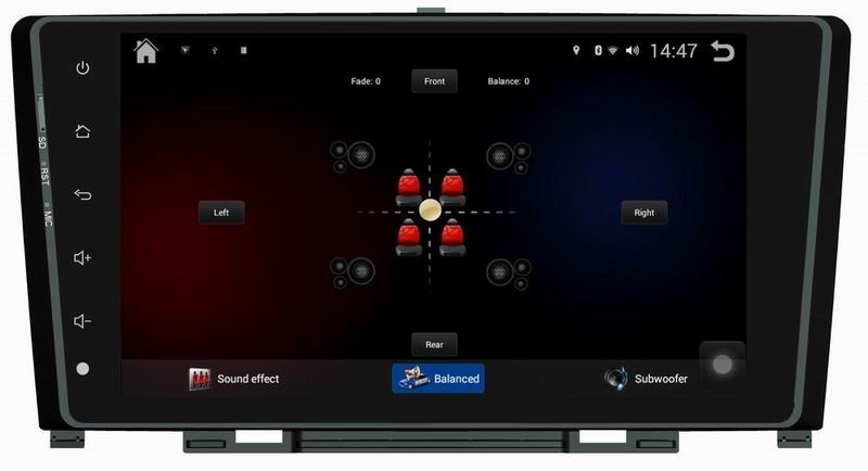 Ouchuangbo 9 inch quad-core and Big Touch Andriod 4.4 for Great Wall Hover H6 with 3G wifi BT Stereo System