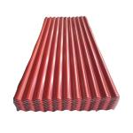 ASTM Standard 0 Gauge/0.3mm Color Coated Galvanized Corrugated Steel Sheet for