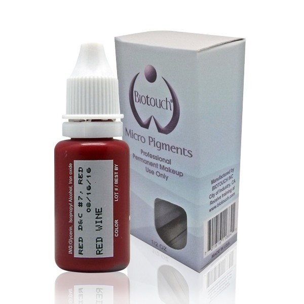 Micro Biotouch Pure Pigment Cosmetic Permanent Makeup Tattoo Ink For Eyebrow Lips
