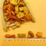 Japanese exotic baked grain snack food Roasted oriental Colorful Mix rice