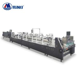 China Carton Auto Folder Gluer Machine For Paperboard Pasting Gluing factory