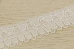 Multiusage Geometric Shape Guipure Lace Trims 100% Polyester Any Color