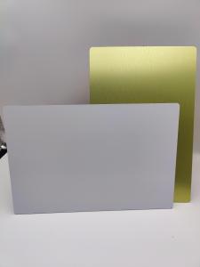 China Weatherproof Interior ACP Sheet 4mm Solid Color Surface For Ceilings factory