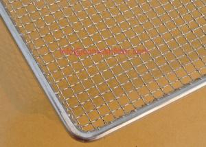 China Rectangle Wire Mesh Tray Stainless Steel 304 Dehydrator Drying factory