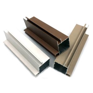 Champagne Anodic Oxidation Coated Aluminium Frame Extrusions