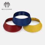 35m Length LED Acrylic Letters Blue Color Easy Bending Plastic Trim Caps Profile