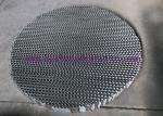 SS 316L Structured Distillation Packing 500Y With Fasten Steel Wires Each
