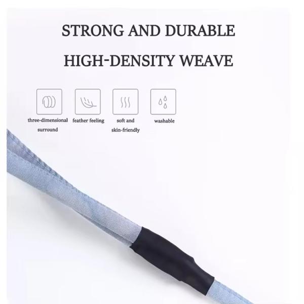 Dog Collar Harness And Leash Set Reflective Adjustable Cat Harness And Leash Set