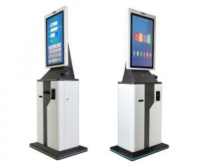 China Card Payment Self Service Ticketing Kiosk Visitor Ordering Kiosk Machine on sale