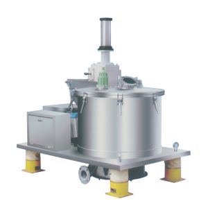 Stainelss Steel Scraper Bottom Discharge Basket Centrifuge / Continuous Flow