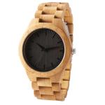 ROHS BSCI Bamboo Wooden Wrist Watch Japan Quartz Movement