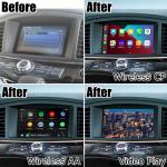 Nissan Elgrand Quest E52 IT06 wireless carplay android auto capacitive touch