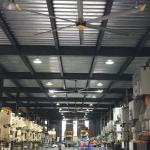 Aluminum Magnesium Alloy 6.1m 20FT HVLS Industrial Ceiling Fans for Dairy Farm