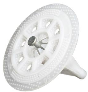 China Shoot Rigid Plastic Insulation Nails With Washers Wall Plug Anchor Drywall Dowel Board Anchors factory