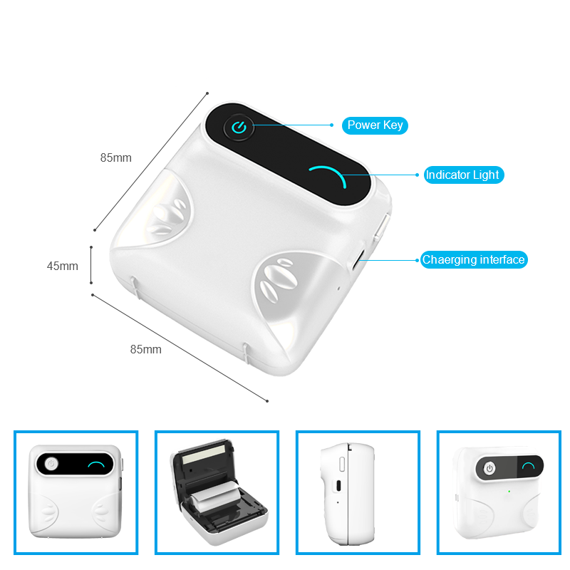 4.2 Portable Pocket Phone Photo Thermal Printer Mini Sticker