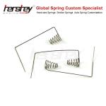 Steel Material Custom AA Battery Contact Spring Nickel Finish