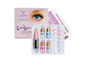 China Pink DIY Salon Brow Lamination 2 In 1 Eyelash Lift Kit Eyelash&amp; Eyebrow Perm Kit factory