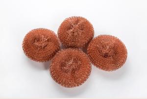 Stainless Steel Copper Scouring Pads Without Causing Any Scratch JK-CP04