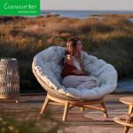 Morden Design Hotel Garden Sofa Teakwood Outdoor Furniture with Waterproof