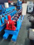 Galvanized Sheet Steel U 12m/Min Channel Roll Forming Machine