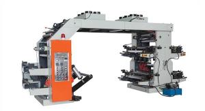 China New 4+0/3+1/2+2 Non Woven Fabric Flexo Printing Machinery#90m/Min Paper Flexo Printing Machine 380V 4 Color For Non Wove factory