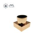 Square Perfume Bottle Lid With Engraving Logo On Top For Luxury Niche Perfume