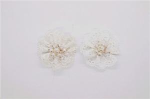 China Round 50mm*50mm Fashion Decorative Shoe Clips With Hanging Plating factory