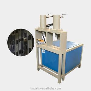 China High Productivity Hydraulic Tube 90 Degree Notching Pipe Right Angle Cutting Punching Machines factory