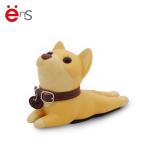 Decorative Dog PVC Door Stopper Non Phthalate Material OEM for Gift