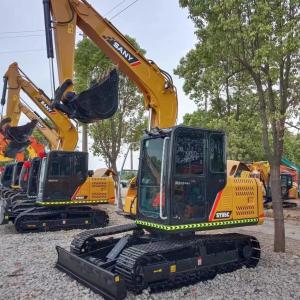 China Used SANY Digger SY95C Secondhand 9.5ton Small Type Mini Crawler Excavator factory