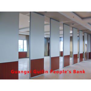 STC Rating 42-56dB Movable Partition Wall with 6061-T6 Profile and Q235 Steel