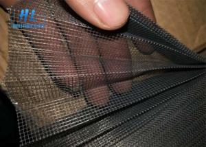 China Folding Height 16mm Waterproof Plisse Insect Screen 30m Length for Window/Doors 1.4m-3.0m factory
