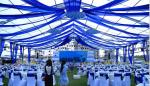 Exquisitely Crafted Wedding Party Marquee Tent Roof Printed Durable