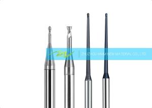 China Micro Diameter Solid Carbide End Mills For Small Size And Deep Groove Milling factory