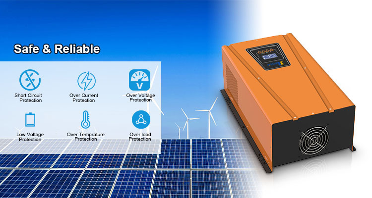 10000W Power Inverter DC To AC Toroidale 48v 10KW Power Inverter