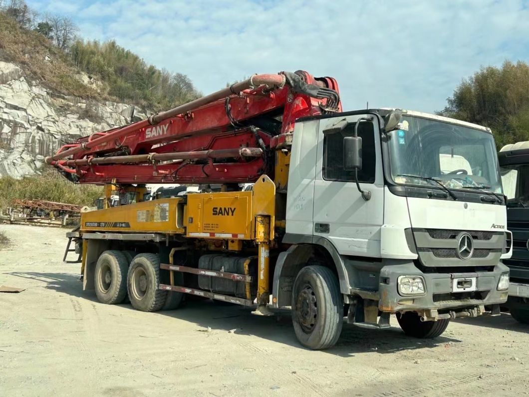 Construction Machinery 2011 Sy 37m Concrete Pump Truck Mercedes Benz