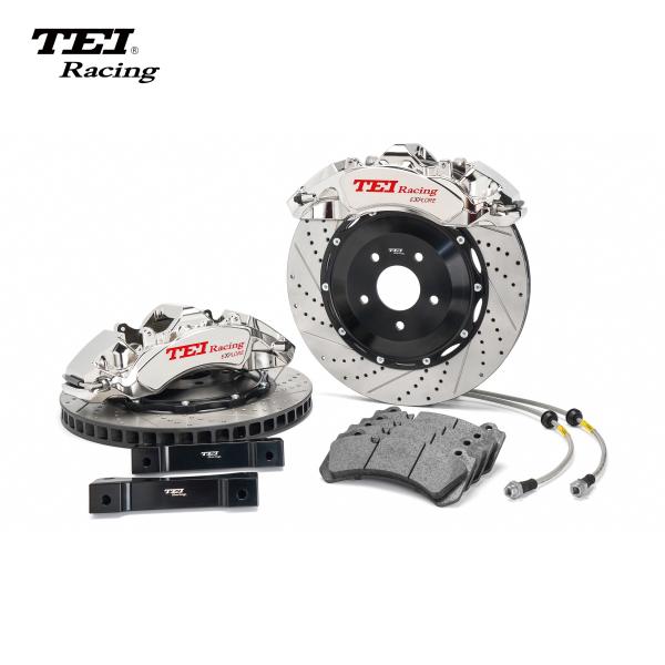 6 Piston Racing Caliper Brake Kit With 405*34 MM Carbon Ceramic Disc Racing And