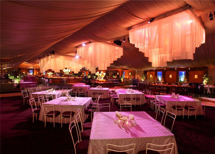 Customized Polygon Marquee Auminum Material Party Tent For Wedding