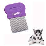 Colorful Promotional Pet Comb Stainless Steel Comb Cheap Gifts Logo Customized